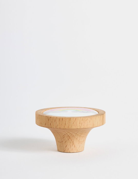 Aberto Design Manija Decorativa Rainbow Multicolor Aberto Design Manija Decorativa Rainbow Multicolor